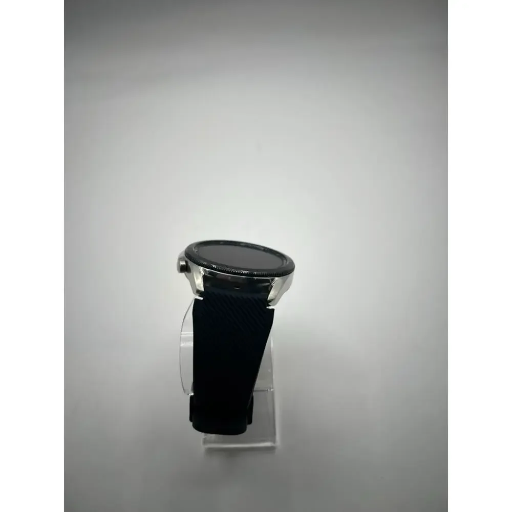 Samsung Galaxy Watch3 SM-R840 45mm 8GB Silver Dial Black Band Stainless steel